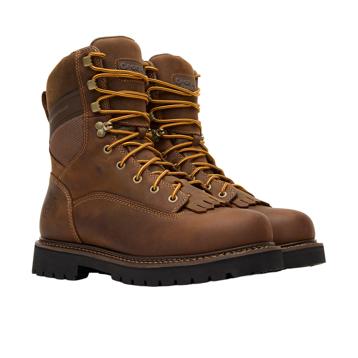 Georgia Boot Men's Core 37 9" Low Heel Waterproof Comp Toe Logger Work Boot Work Boots Georgia Boot