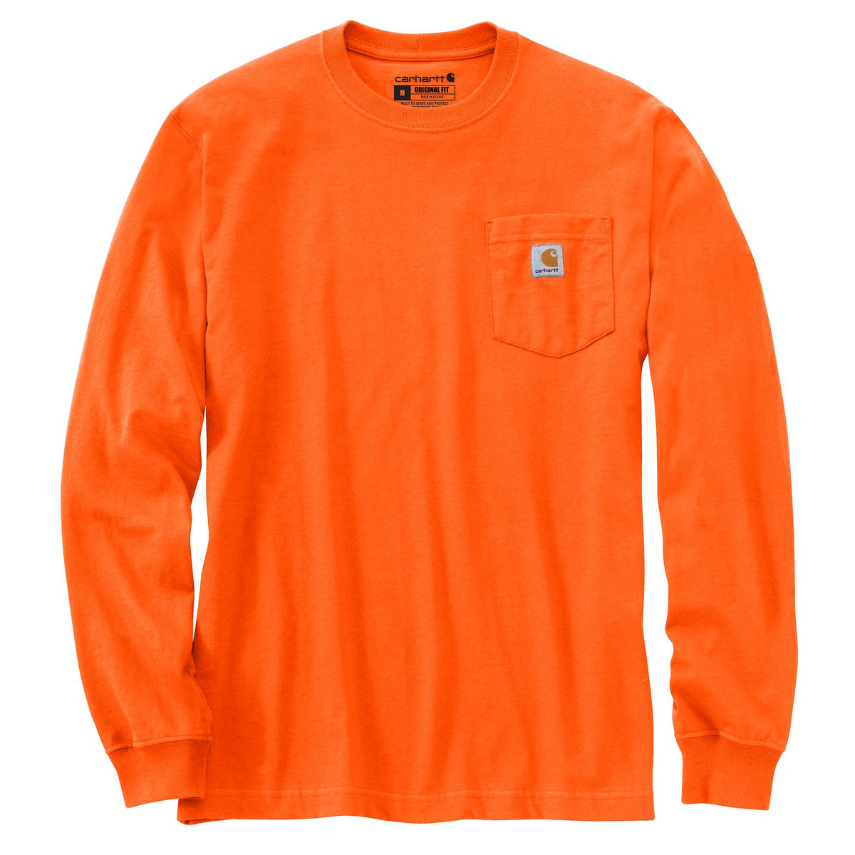 Carhartt Men's Long Sleeve Pocket T-Shirt Long Sleeve T-Shirts Carhartt