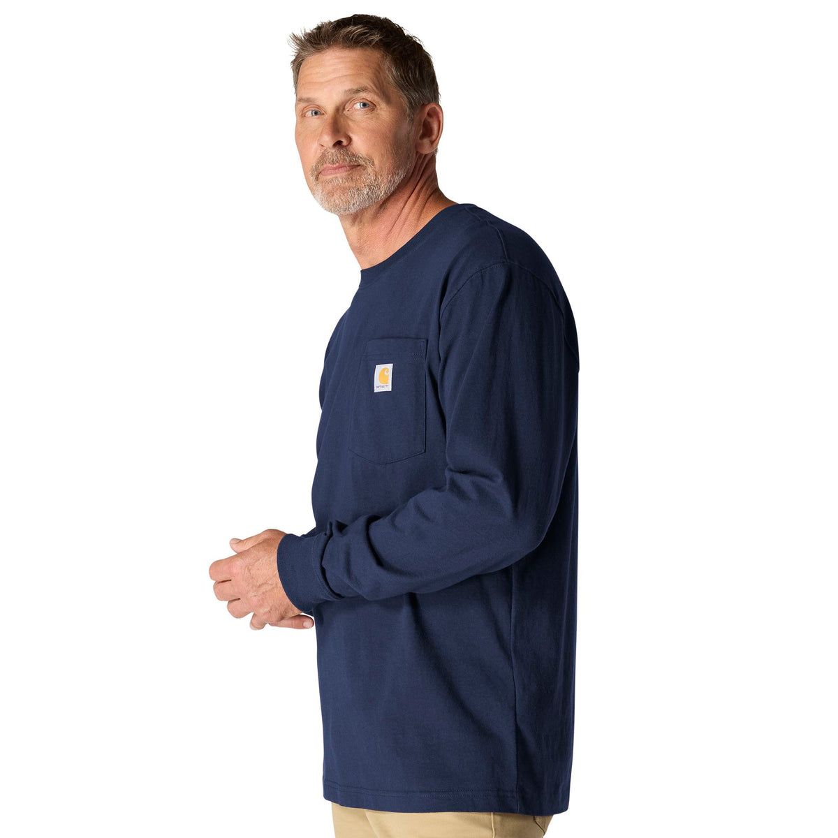 Carhartt Men's Long Sleeve Pocket T-Shirt Long Sleeve T-Shirts Carhartt