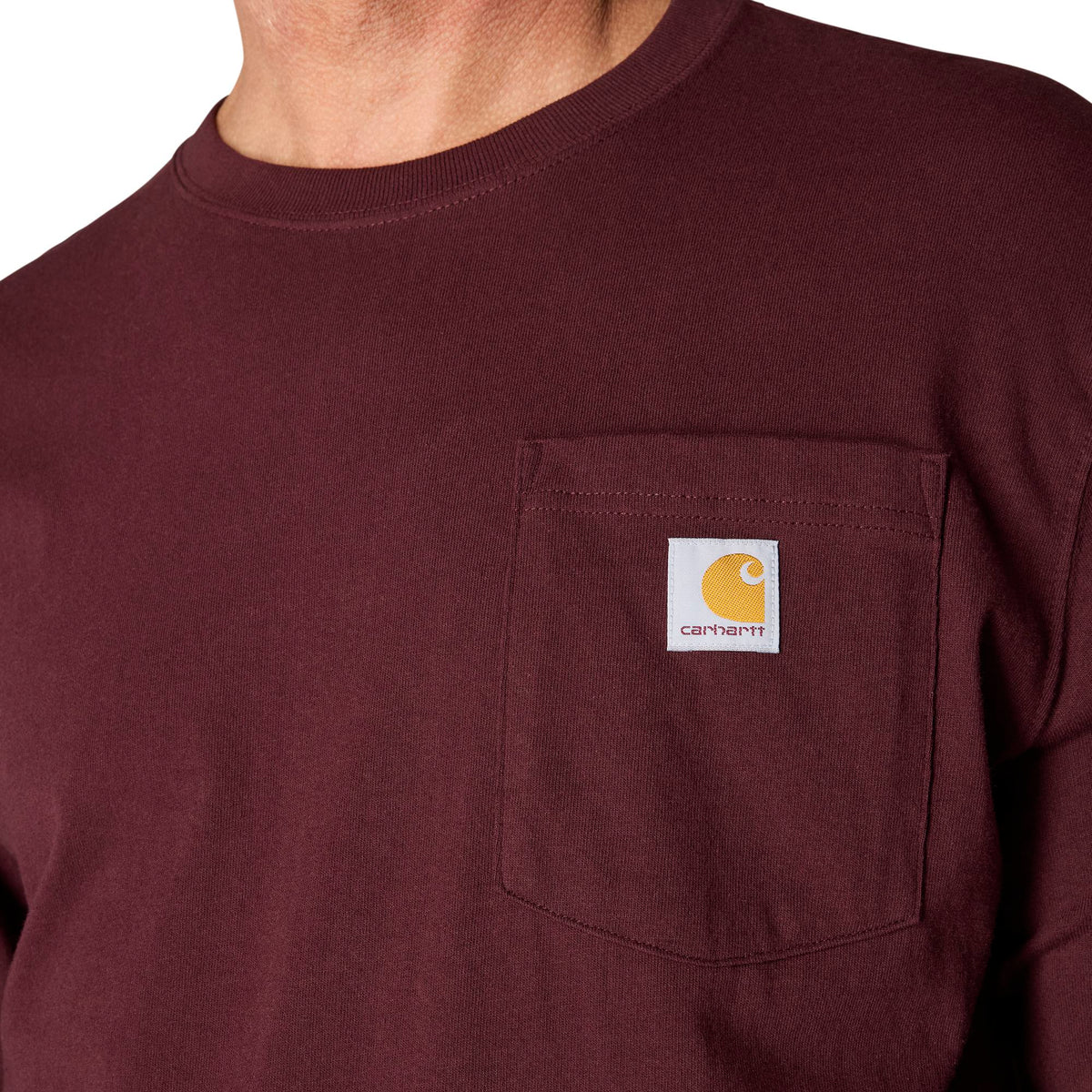 Carhartt Men's Long Sleeve Pocket T-Shirt Long Sleeve T-Shirts Carhartt