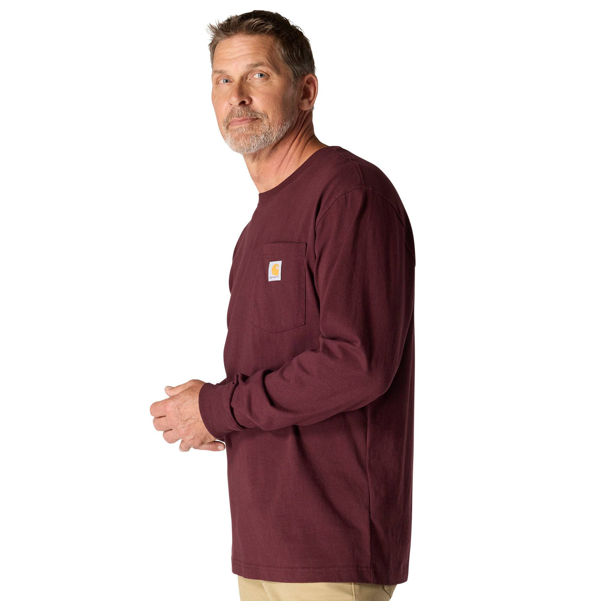 Carhartt Men's Long Sleeve Pocket T-Shirt Long Sleeve T-Shirts Carhartt