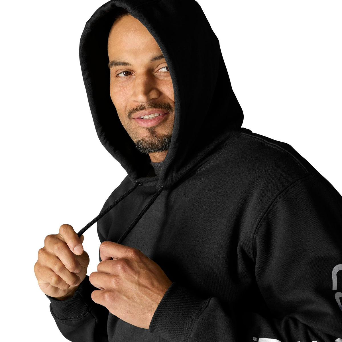 Carhartt Men's Signature Logo Hooded Pullover Sweatshirt Sweatshirts & Hoodies Carhartt