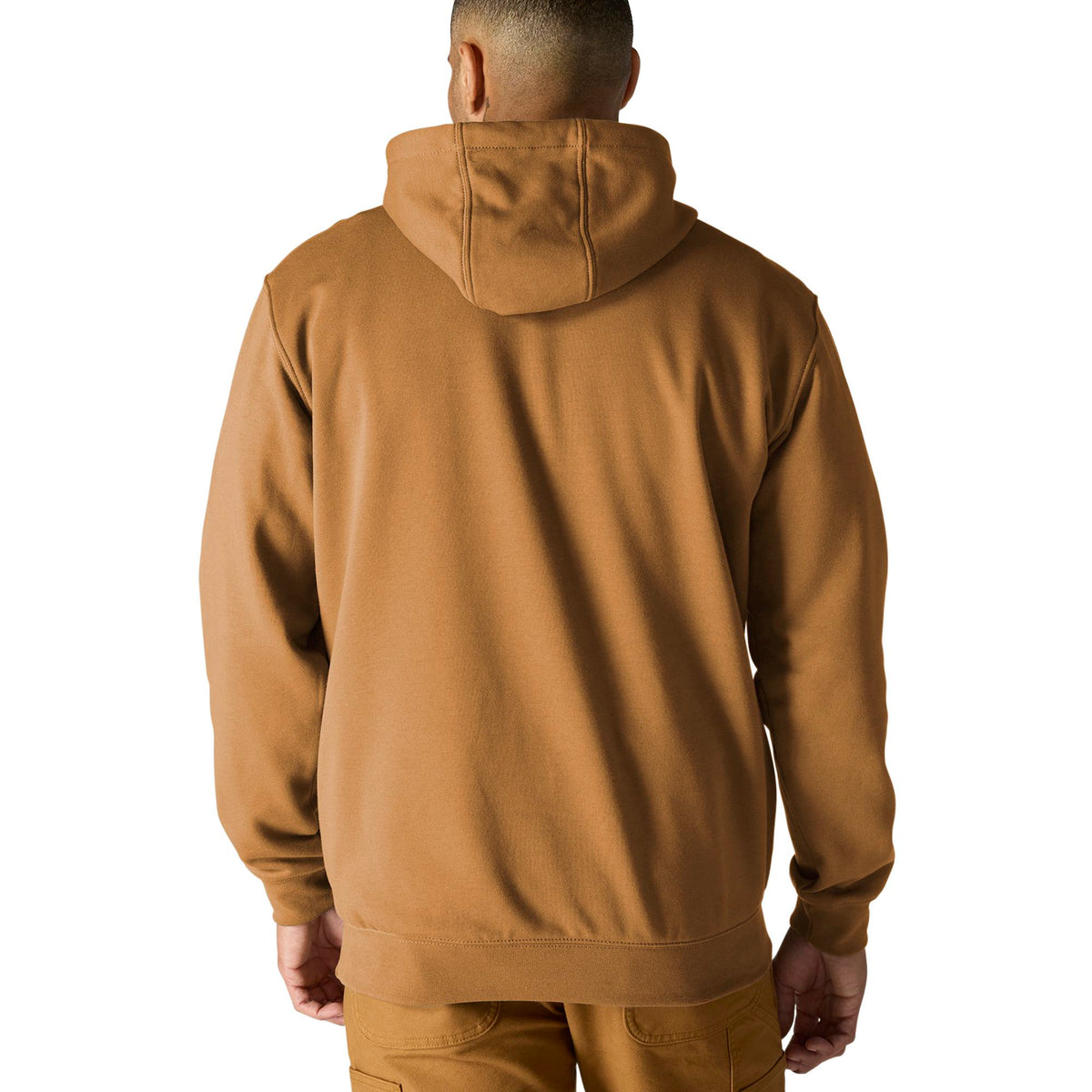 Carhartt Men's Signature Logo Hooded Pullover Sweatshirt Sweatshirts & Hoodies Carhartt