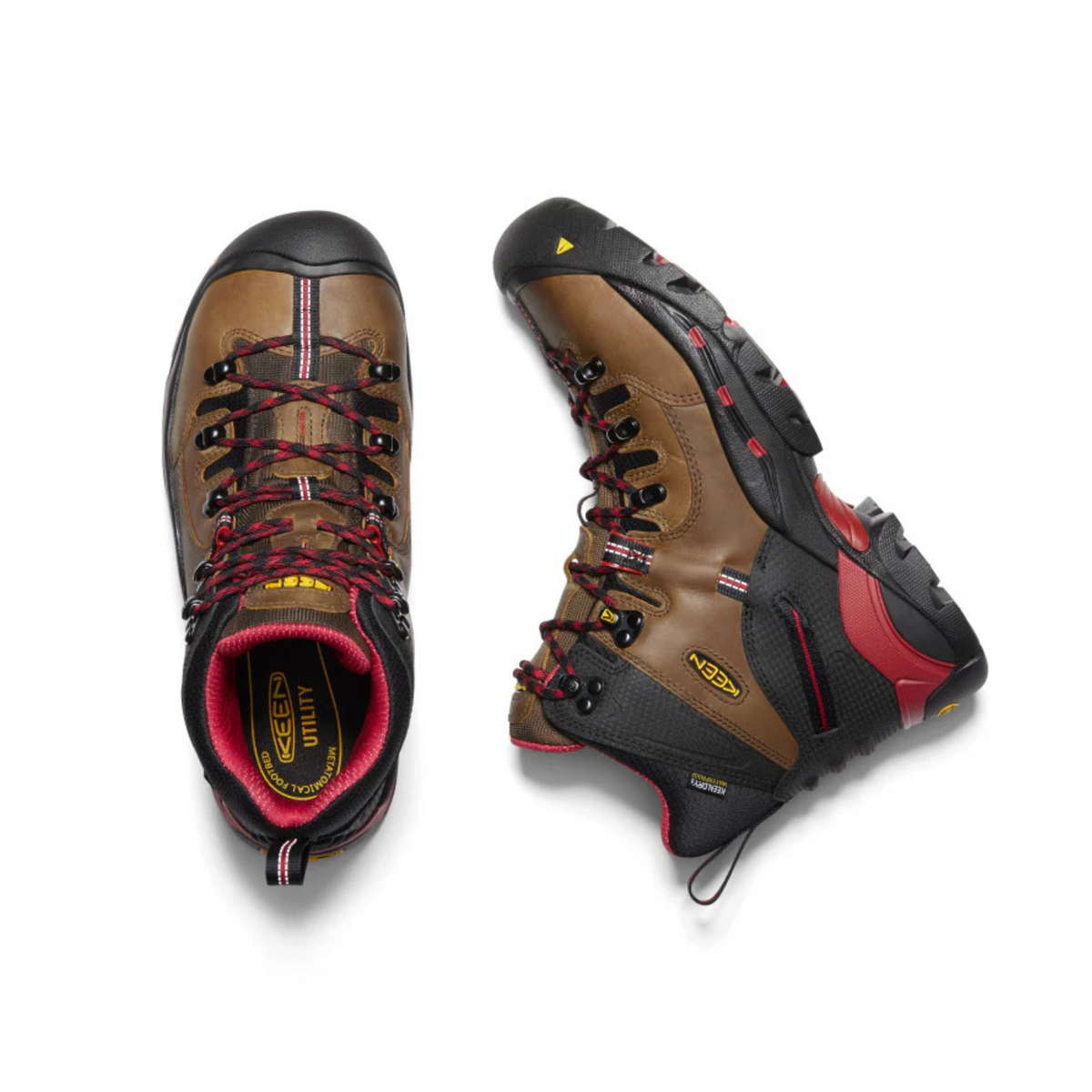 KEEN Utility Men's Pittsburgh 6" Waterproof Steel Toe Work Boot Work Boots KEEN Utility