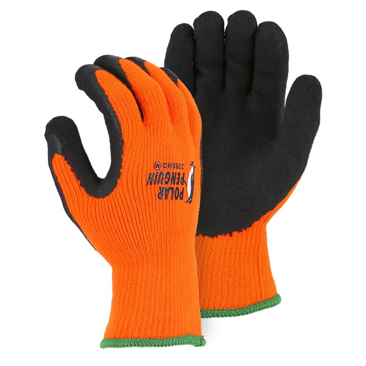 Majestic Polar Penguin Winter Glove Gloves Majestic Hi-Vis Orange L Reg
