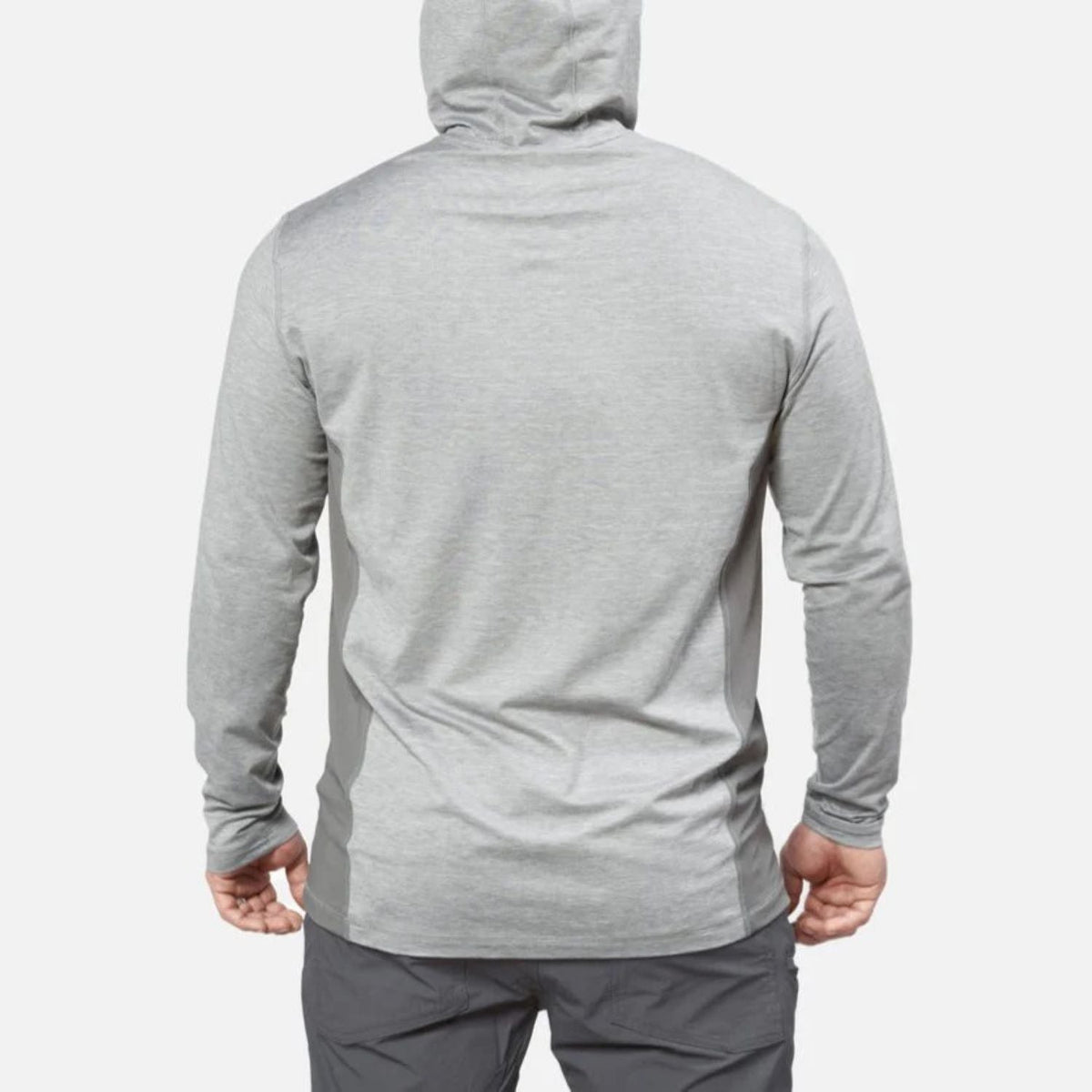 BRUNT Men's The Mckenna Tech UPF 50 Hooded Long Sleeve T-Shirt Long Sleeve T-Shirts BRUNT