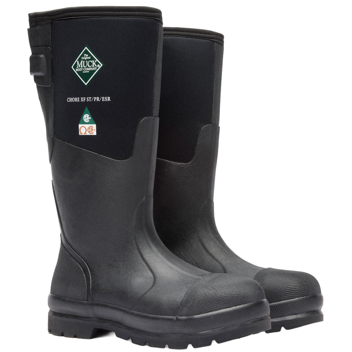 Muck Boot Men's (Wide Calf) Chore Classic XF Steel Toe Work Boot Work Boots Muck Boot