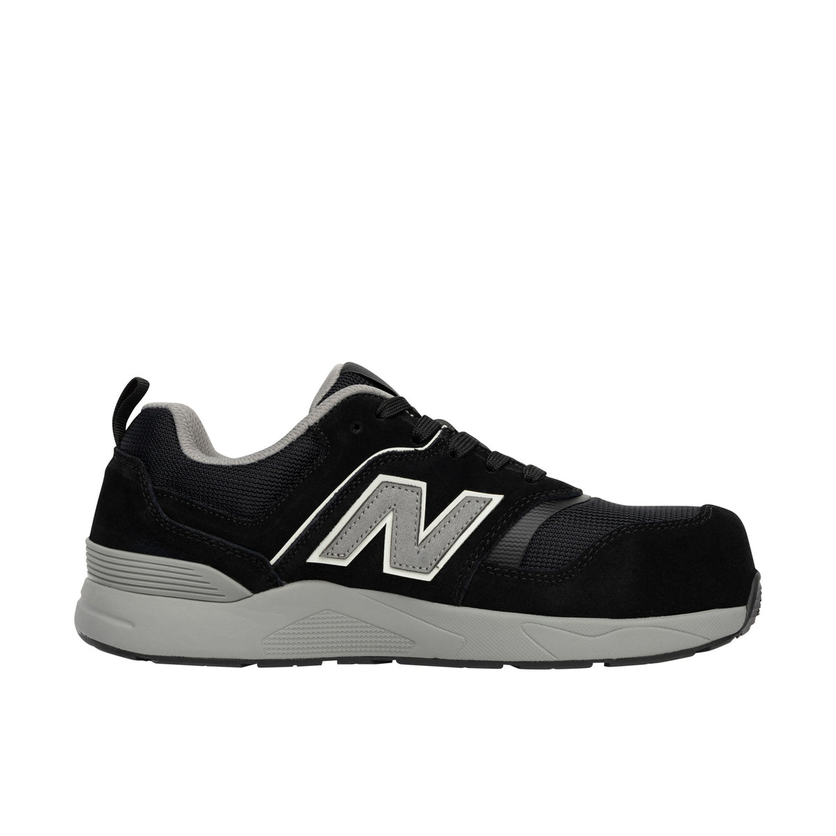 New Balance Work Men's Elite Lite Comp Toe Work Shoe Work Shoes New Balance Black/Grey US 10.5/UK 9.5 2E