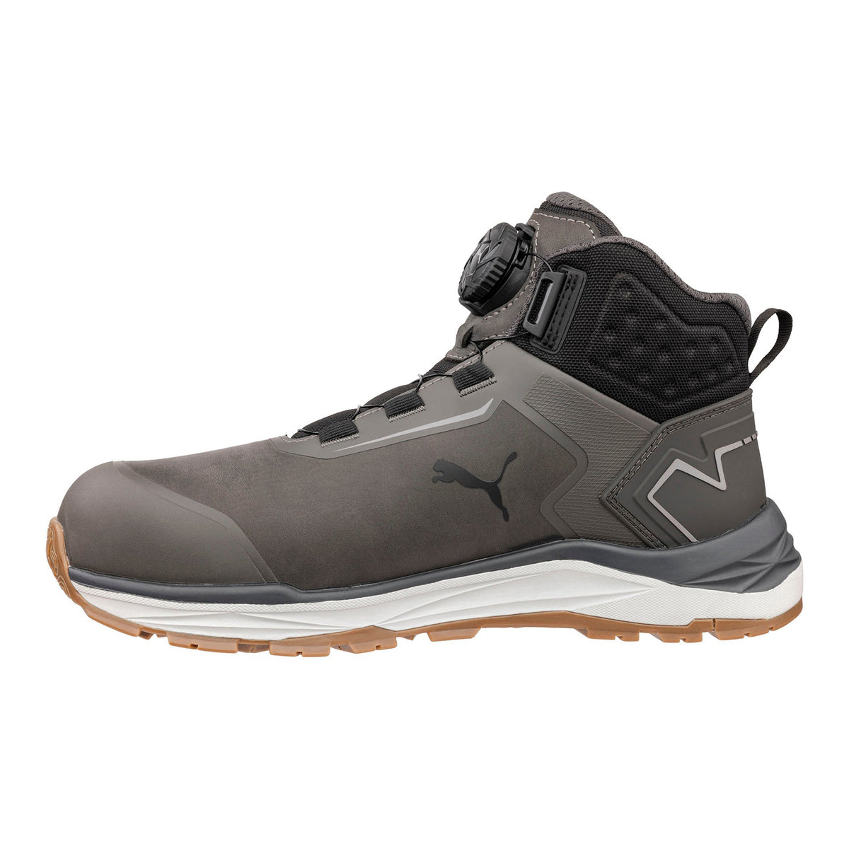 PUMA Safety Men's Fusion Disc Mid Comp Toe Work Boot Work Boots PUMA Safety