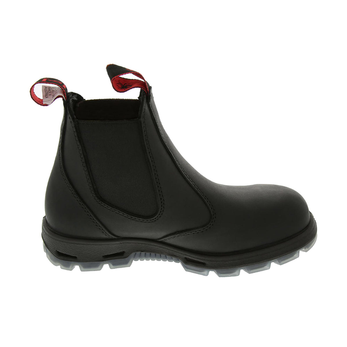 Redback Men's Easy Escape 6" Steel Toe Work Boot Work Boots Redback Black Oil Kip US 10.5/UK 9.5 M