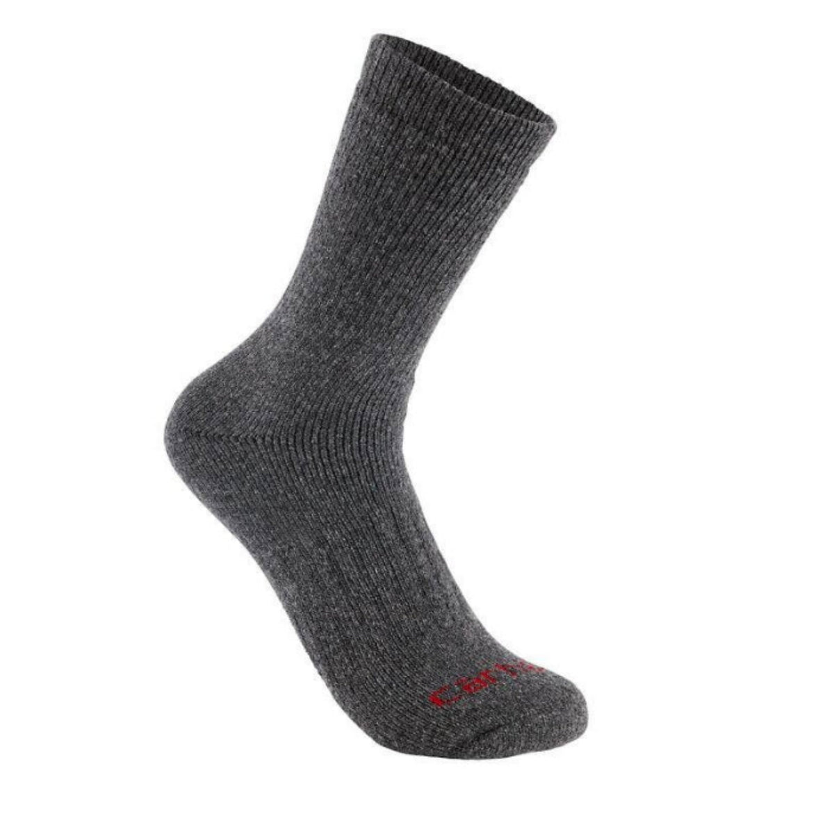 Carhartt Men's Midweight Synthetic Wool Blend Colorblock Crew Sock 2 Pack Socks Carhartt