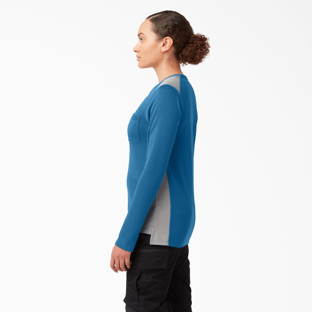 Dickies Women's Temp-IQ 365 Long Sleeve Pocket T-Shirt Long Sleeve T-Shirts Dickies