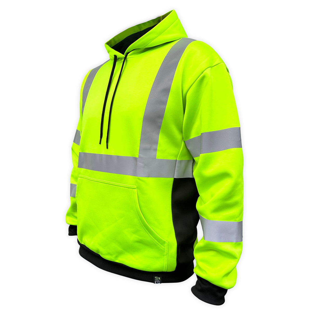 SafetyShirtz Men's SS360 Basic Class 3 Type-R Reflective Safety Hoodie Jackets & Coats SafetyShirtz
