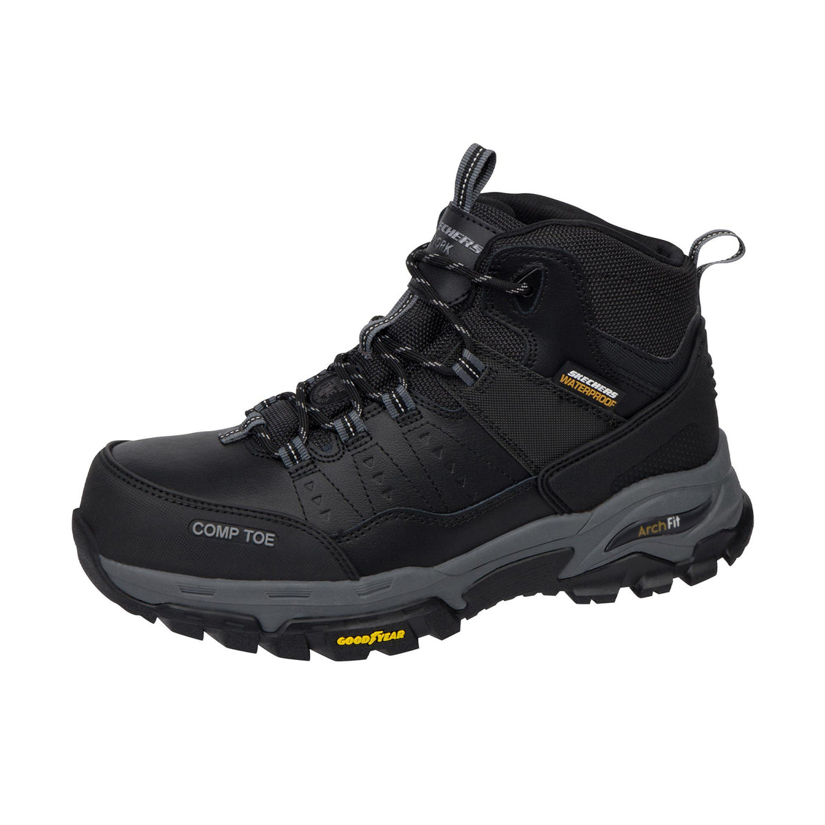 Skechers Men's Arch Fit Tarver Comp Toe Work Boot Work Boots Skechers