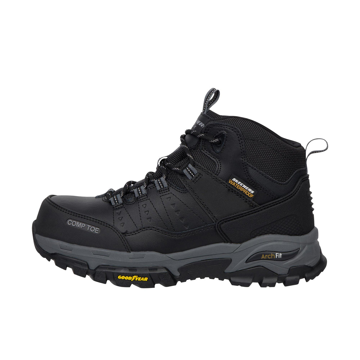 Skechers Men's Arch Fit Tarver Comp Toe Work Boot Work Boots Skechers