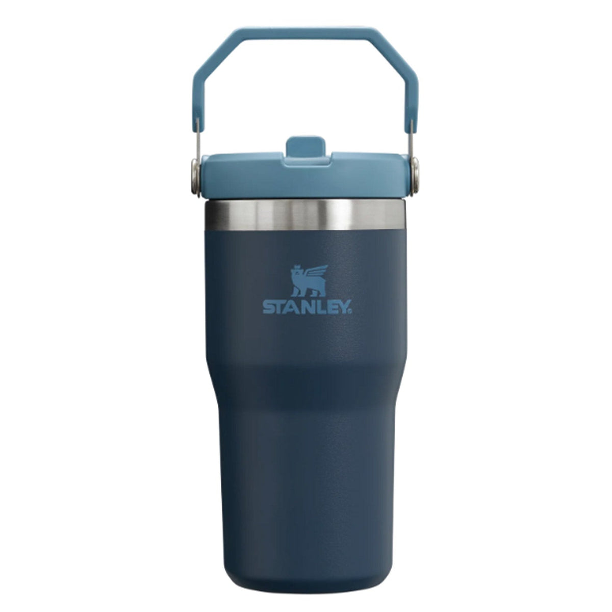 Stanley The IceFlow Flip Straw 20oz Tumbler Water Bottles & Jugs Stanley Navy OS