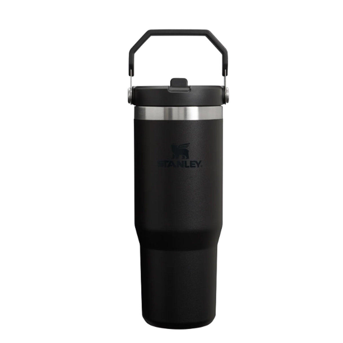 Stanley The IceFlow Flip Straw 30oz Tumbler Water Bottles & Jugs Stanley Black OS