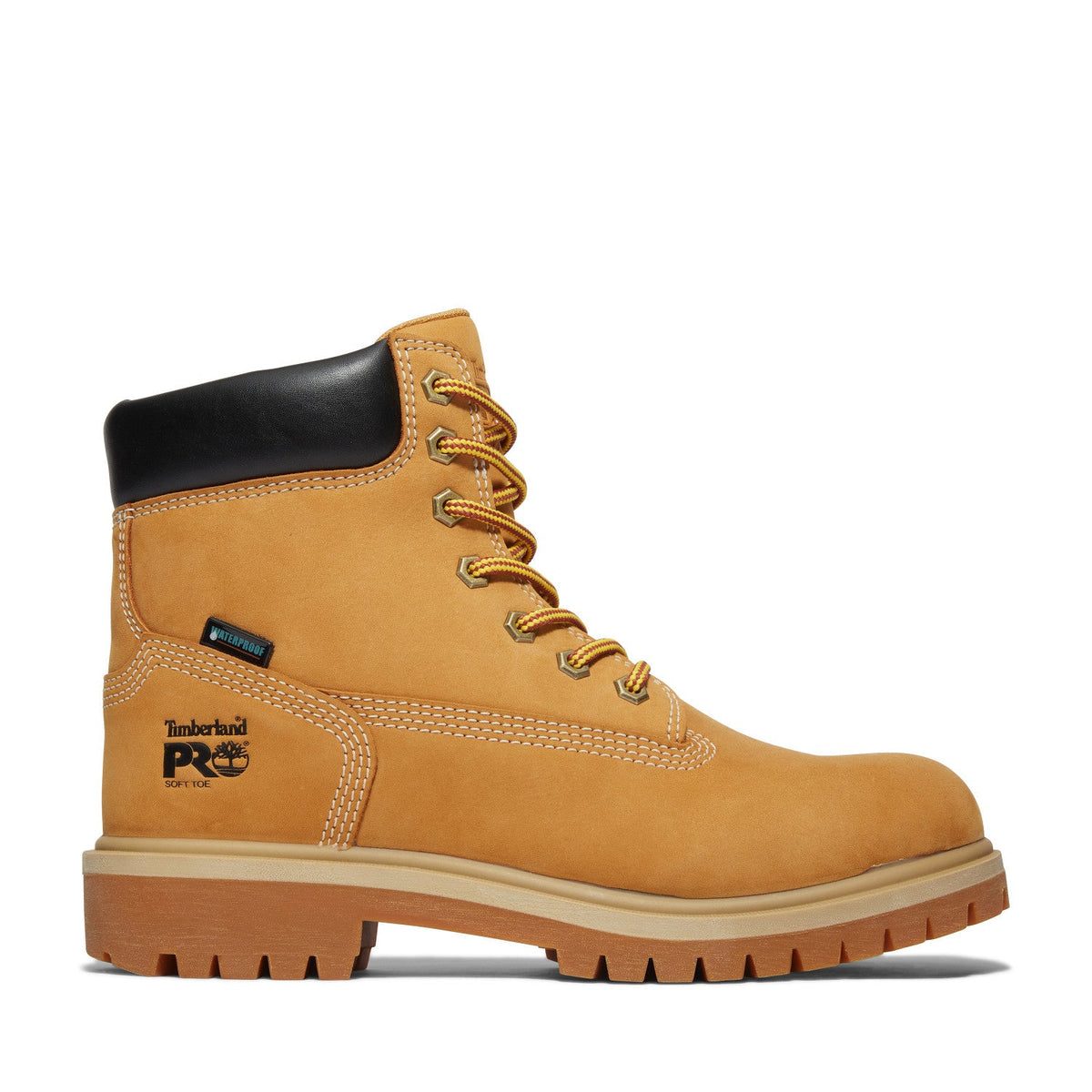 Timberland PRO Women's Direct Attach 6" Waterproof Work Boot Work Boots Timberland PRO Wheat 10 M