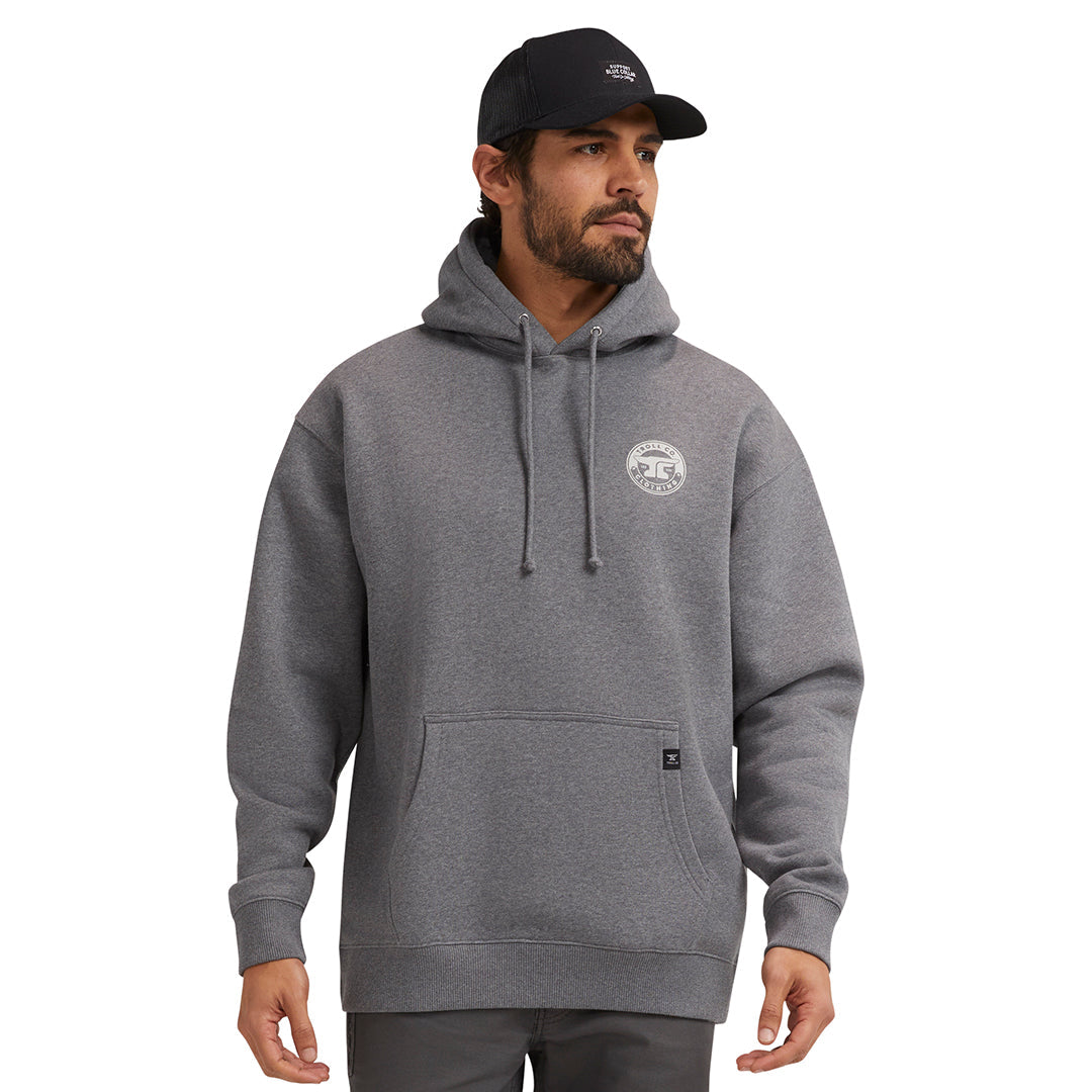 Troll Co. Men's "Skilled Labor Isn't Cheap" Hooded Sweatshirt Sweatshirts & Hoodies Troll Co.