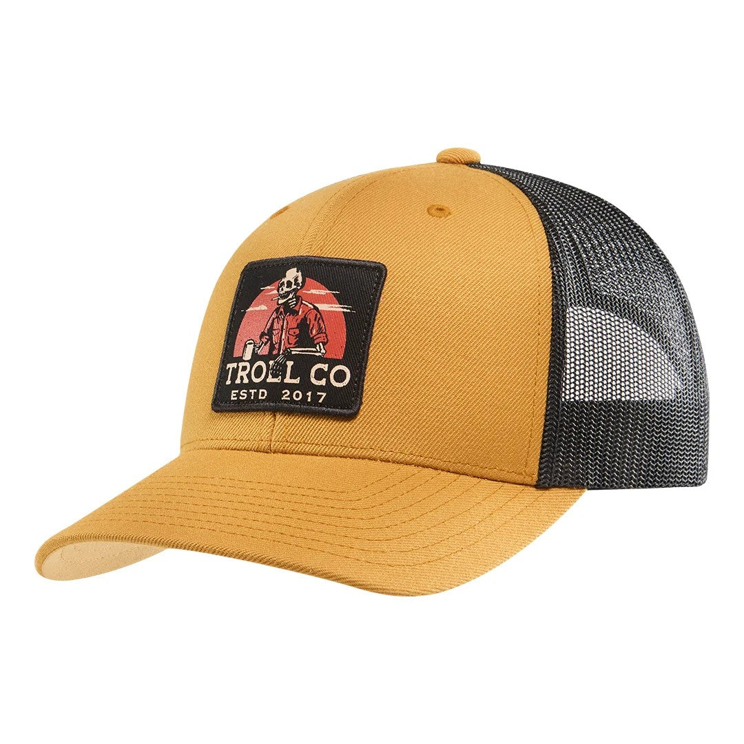 Troll Co. Riser Graphic Patch Curved Brim Cap