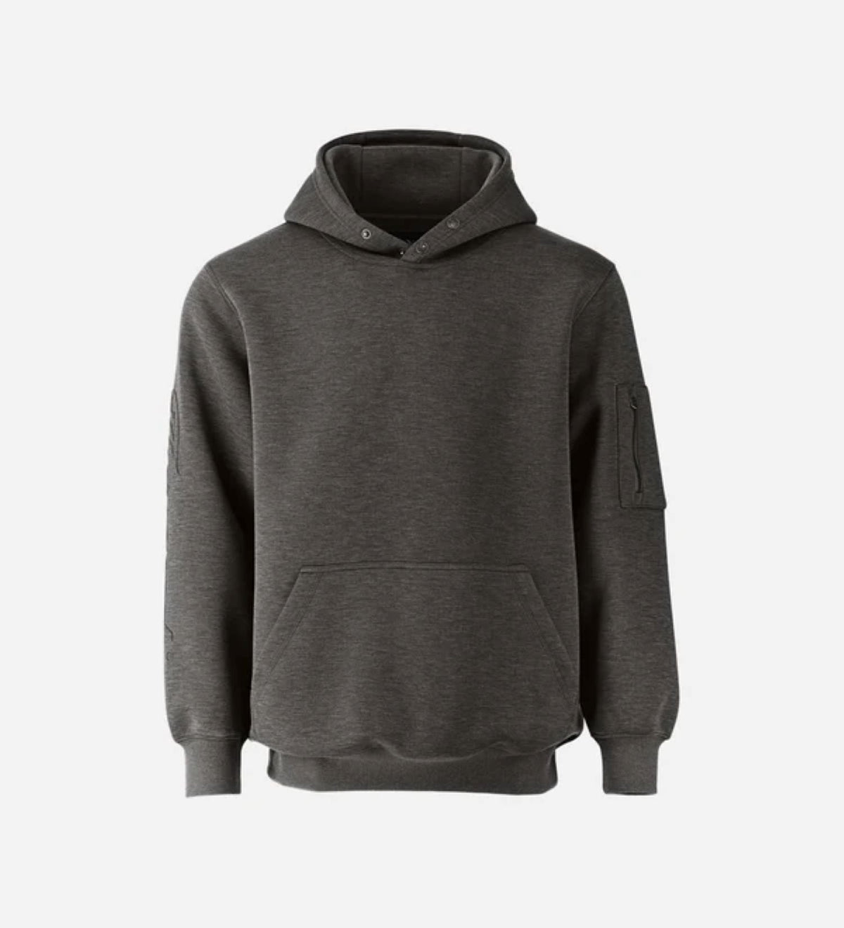 Thorogood Men's Durable Water Repellent Performance Logo Hoodie Sweatshirts & Hoodies Thorogood Charcoal Heather 2XL Reg