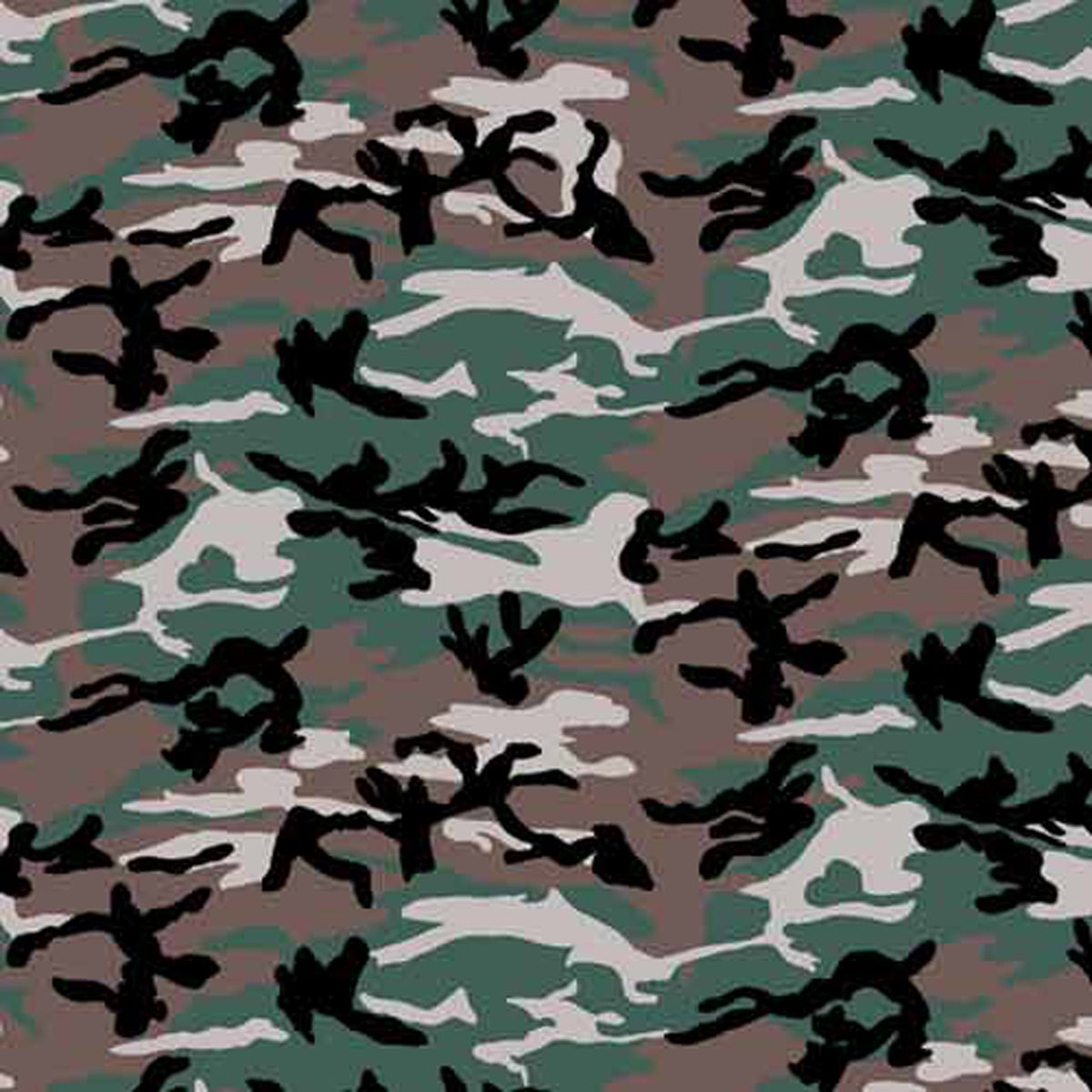 The Bandanna Company Camouflage Bandanna Misc The Bandanna Company Woodland OS