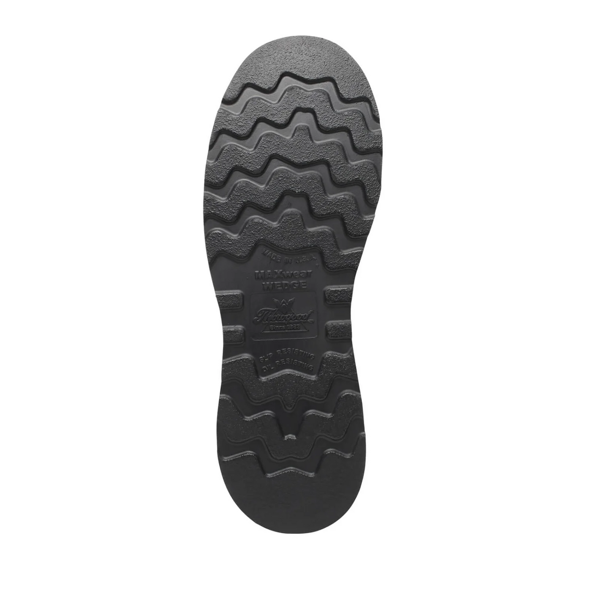 Thorogood Men's 1957 Series 8" Moc Toe Black Wedge Waterproof Steel Toe Work Boot Work Boots Thorogood