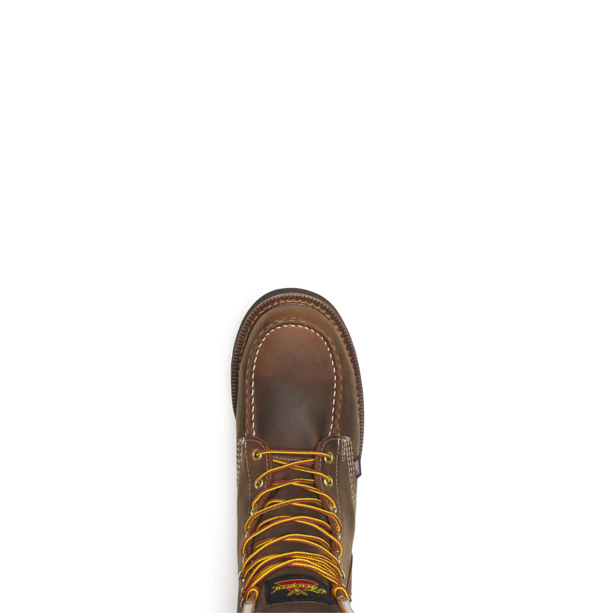 Thorogood Men's 1957 Series 8" Moc Toe Black Wedge Waterproof Steel Toe Work Boot Work Boots Thorogood