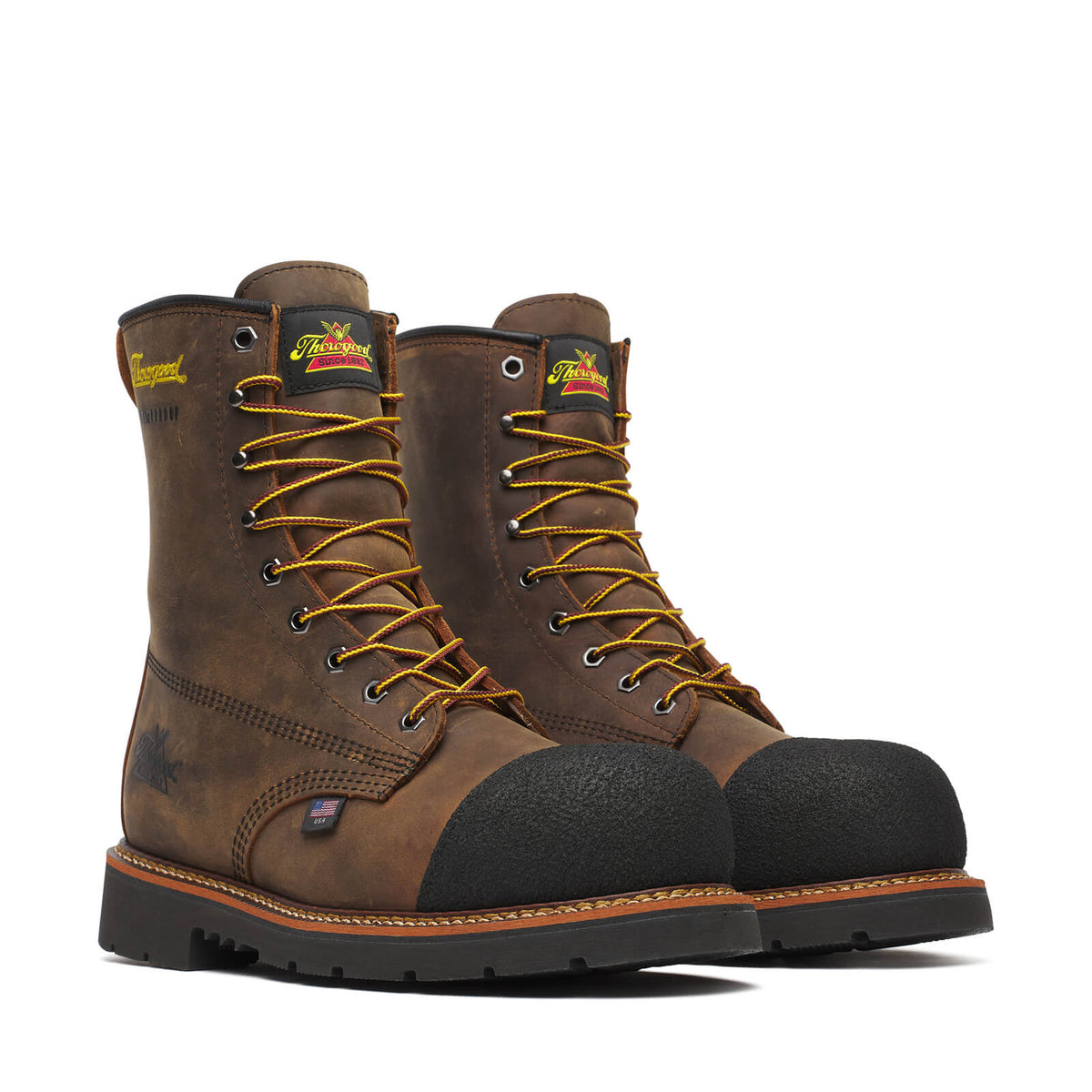 Thorogood Men's Hammerhead Series 8 Inch Comp Toe Boot Work Boots Thorogood