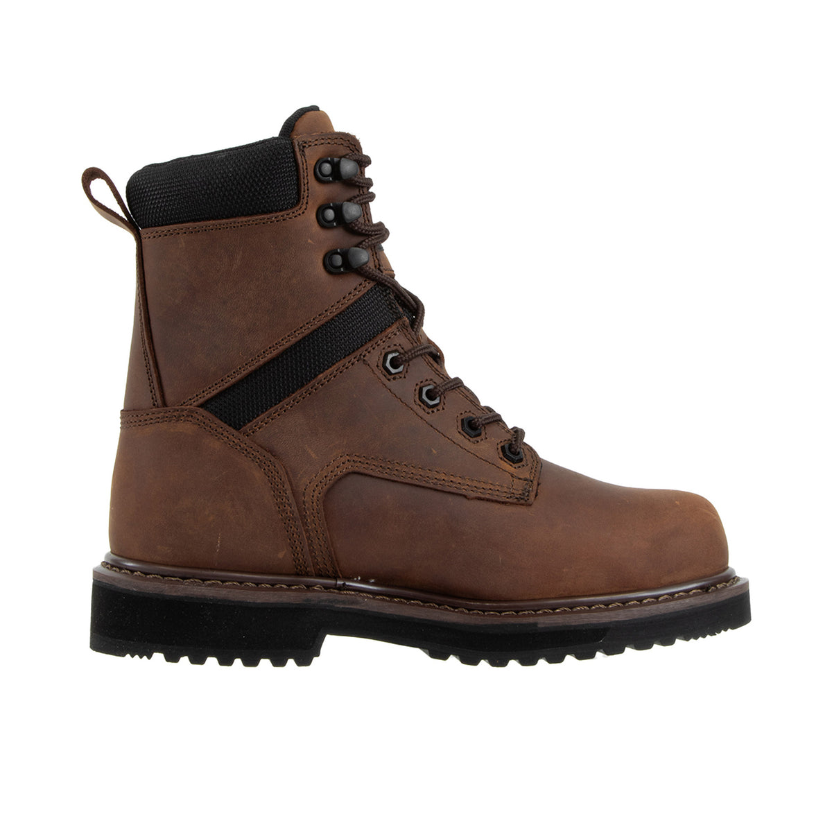 Thorogood Men's JobSite Series Wildcat 8" Comp Toe Boot Work Boots Thorogood Crazy Horse 10 M