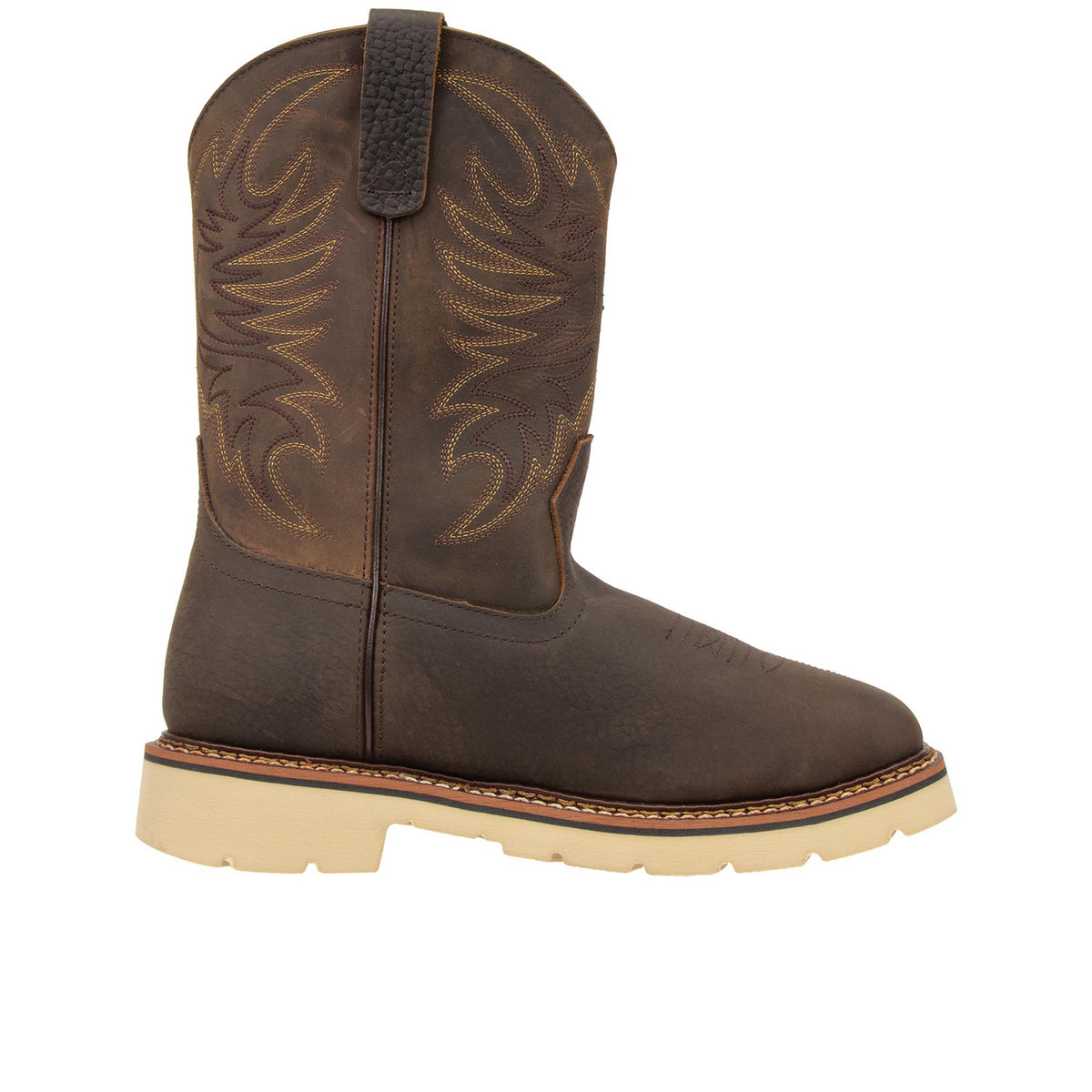 Thorogood Men's American Heritage Square Toe 11" Western Boot Western Boots Thorogood Crazyhorse/Pebble 10 2E