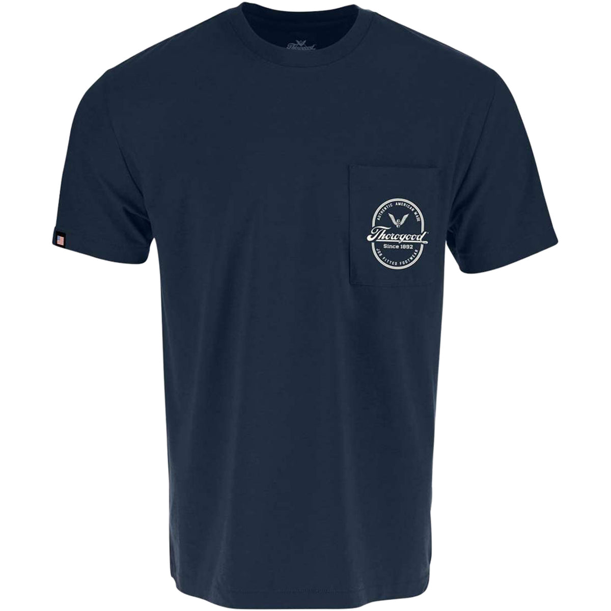 Thorogood Men's American Short Sleeve Pocket T-Shirt USA Made T-Shirts Thorogood