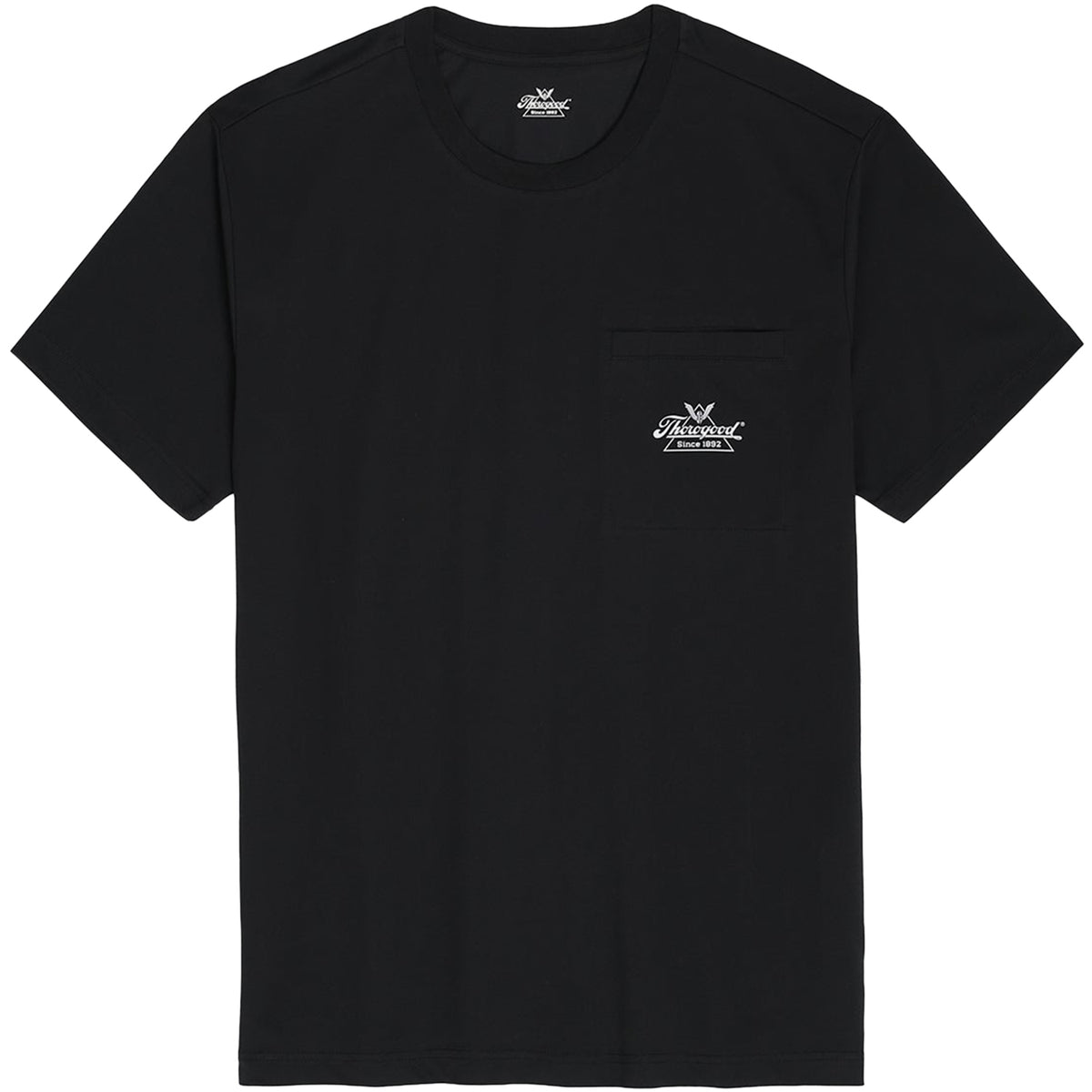 Thorogood Men's Core UPF COOLMAX® Short Sleeve Pocket T-Shirt T-Shirts Thorogood Black 2XL Reg