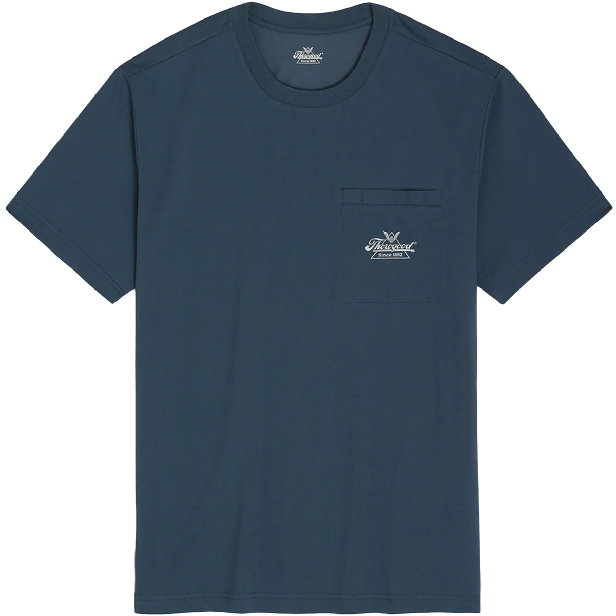 Thorogood Men's Core UPF COOLMAX® Short Sleeve Pocket T-Shirt T-Shirts Thorogood Slate 2XL Reg