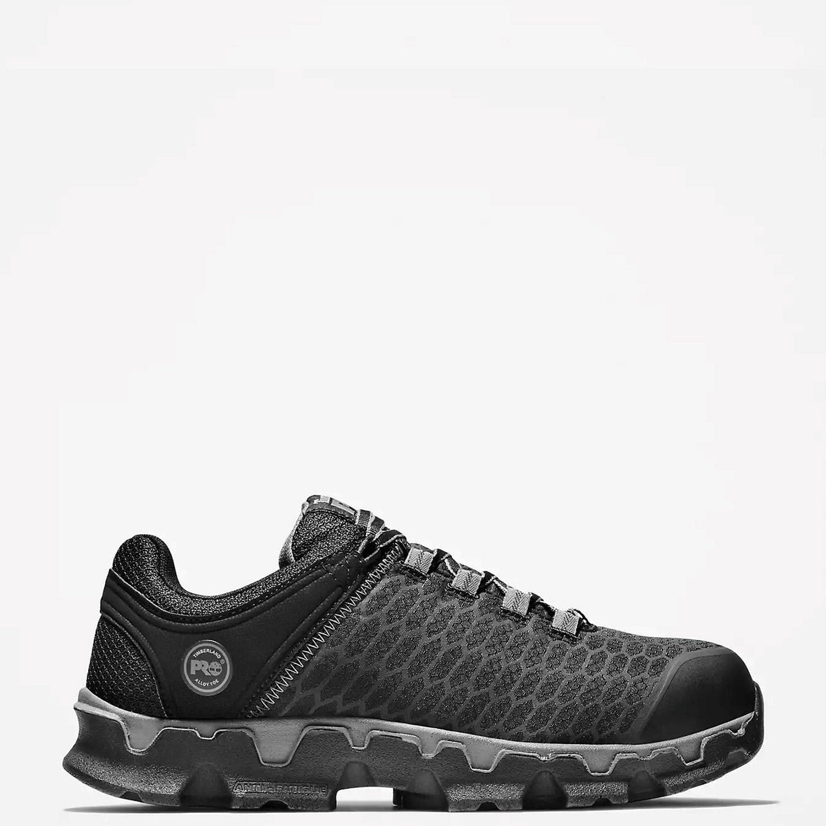 Timberland PRO Men's Powertrain Sport Alloy Toe Work Sneaker Work Shoes Timberland PRO Black 10 M