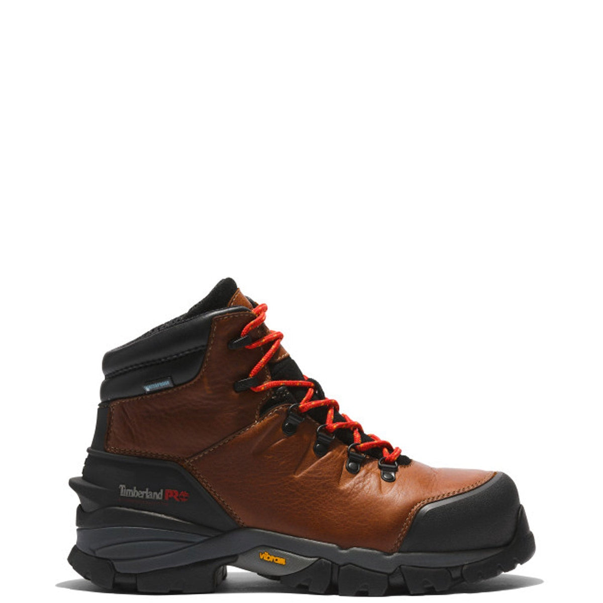 Timberland PRO Men's Heritage Hyperion Waterproof 6" Comp Toe Work Boot Work Boots Timberland PRO Brown 10 M