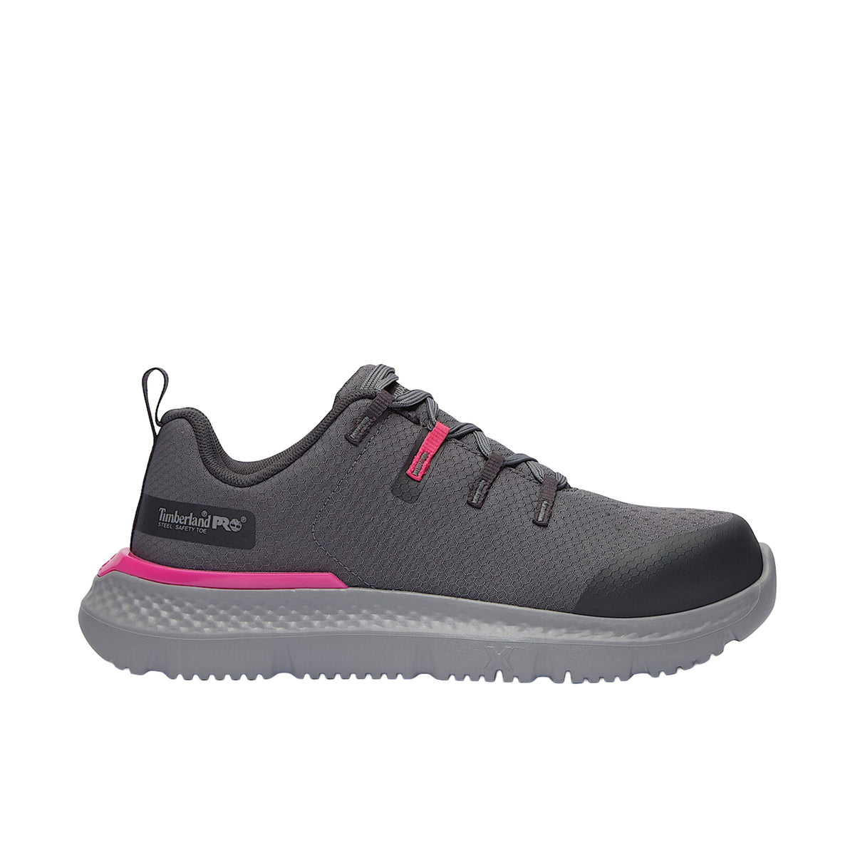 Timberland PRO Women's Intercept Steel Toe Work Sneaker Work Shoes Timberland PRO Medium Grey Ripstop 10 M