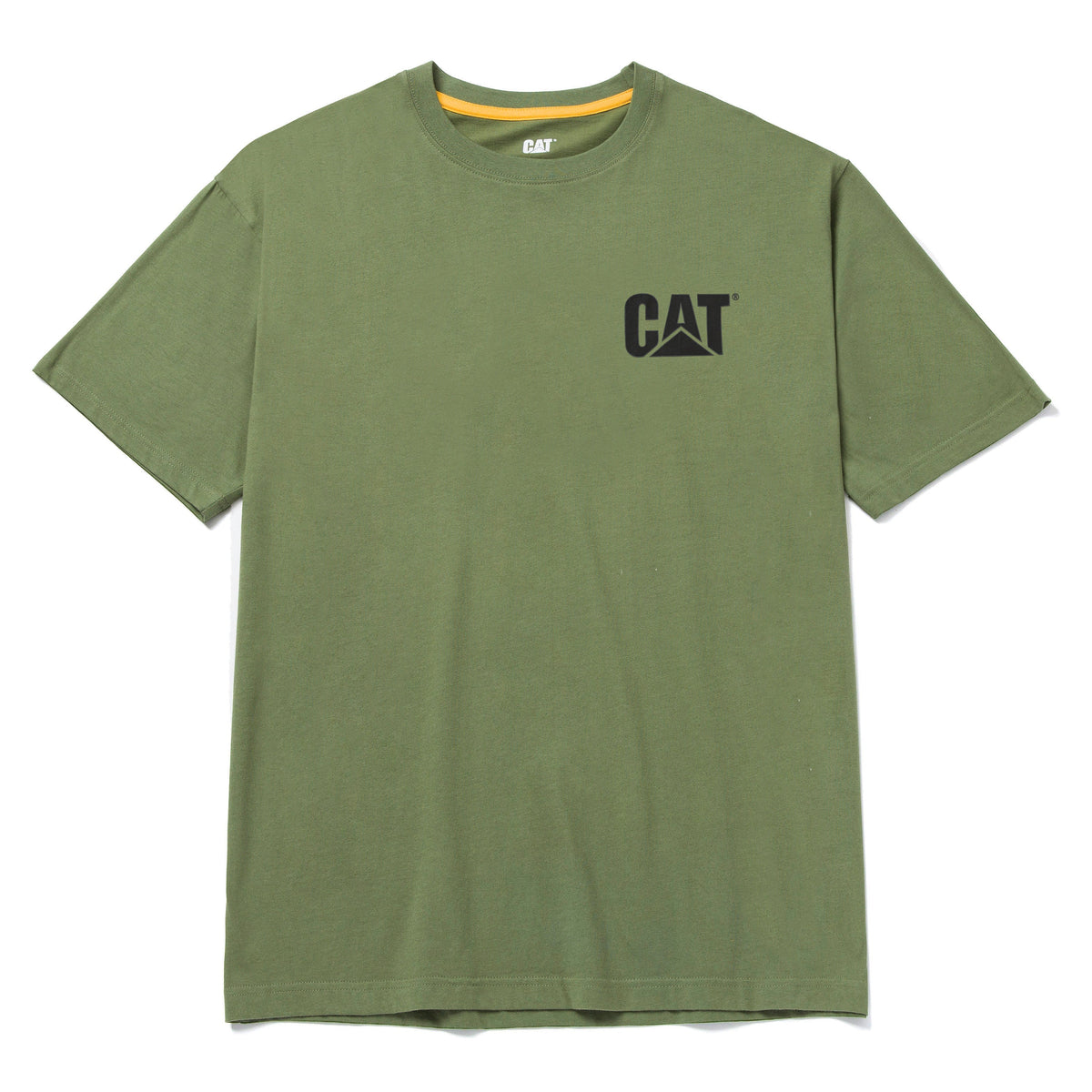 CAT Men's Trademark T-Shirt T-Shirts CAT Chive 2XL Reg