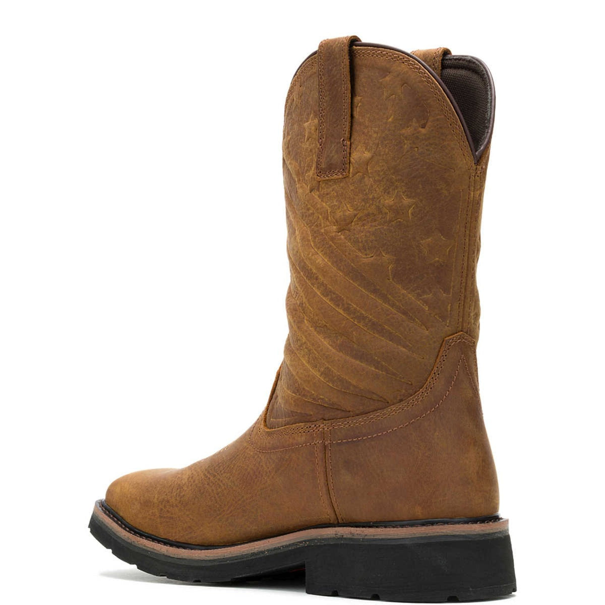 Wolverine Men's Rancher Flag LX Waterproof 10" Steel Toe Western Boot Work Boots Wolverine