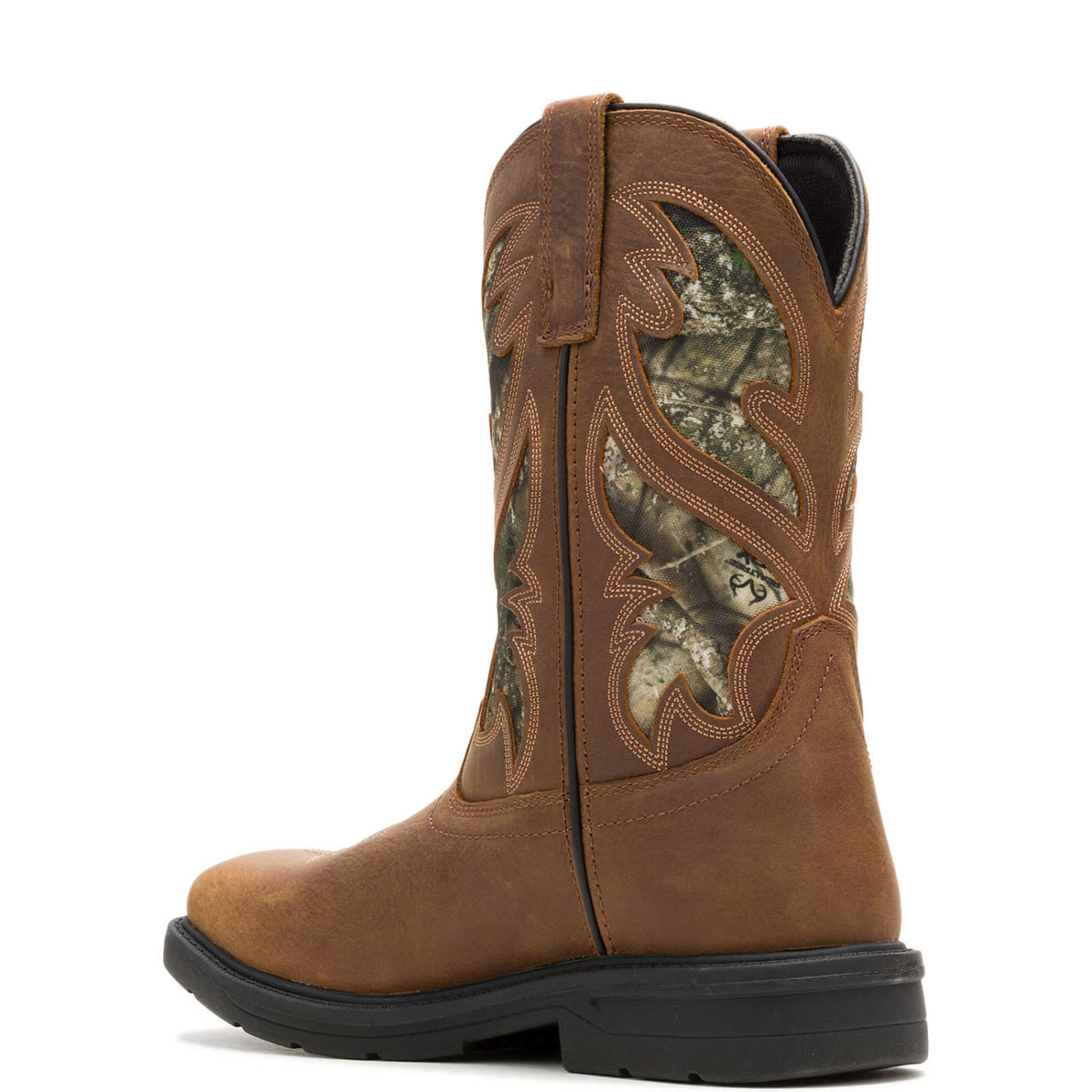 Wolverine Men's Rancher Level Pull On 10" Waterproof Steel Toe Western Boot Western Boots Wolverine