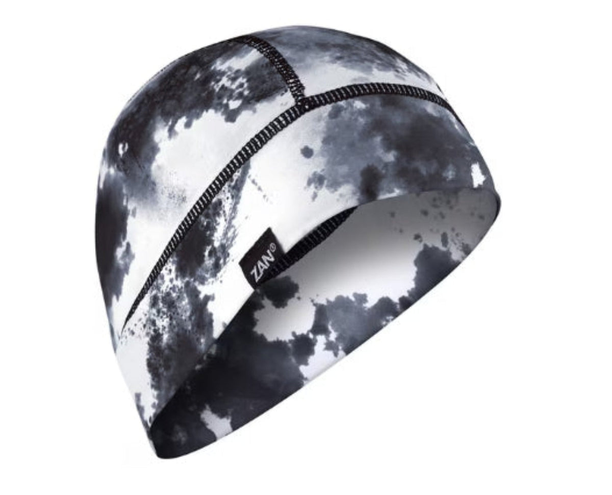 Zan Headgear Arctech Cooling Beanie/Hard Hat Liner Hard Hats & Accessories Zan Headgear Black/White Tie Dye OS