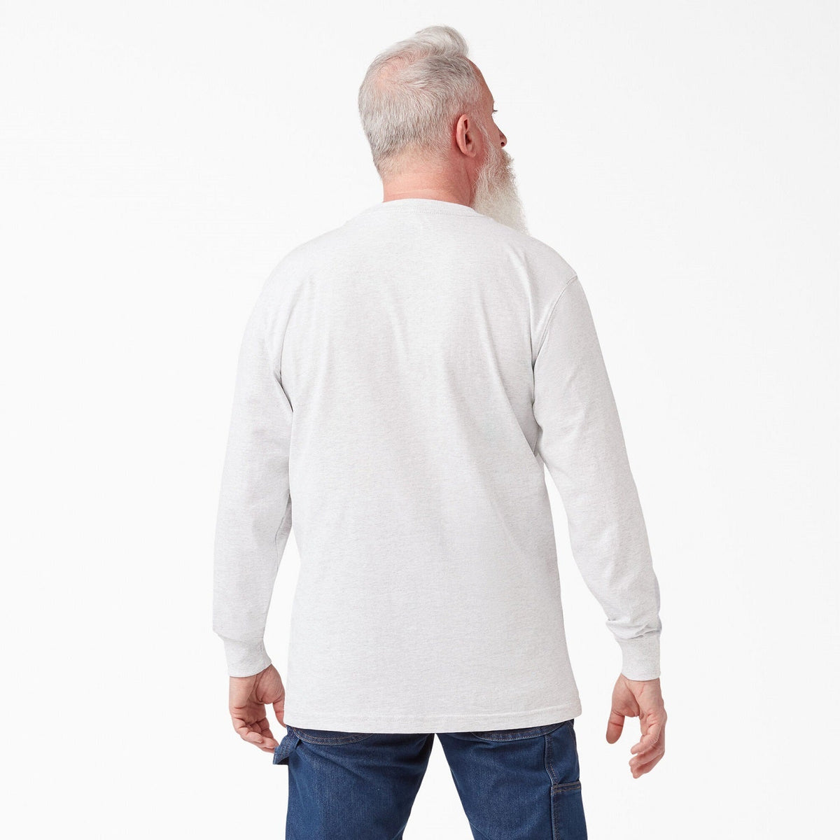 Dickies Men's Heavyweight Long Sleeve Crew Neck T-Shirt - Work World - Workwear, Work Boots, Safety Gear