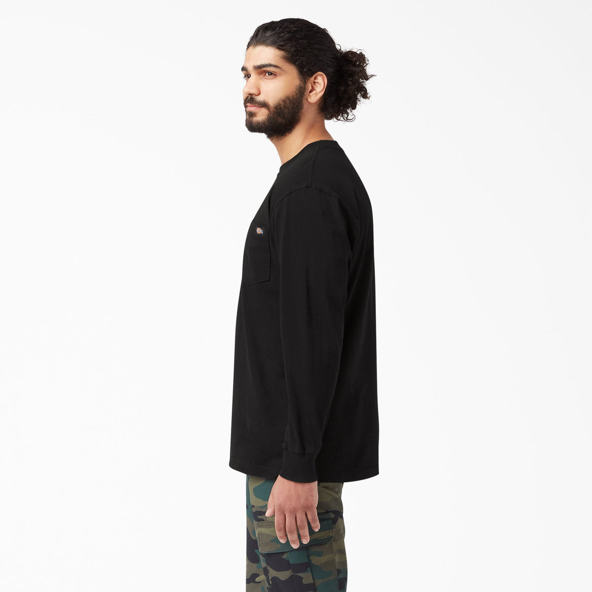 Dickies Men's Heavyweight Long Sleeve Crew Neck T-Shirt Long Sleeve T-Shirts Dickies