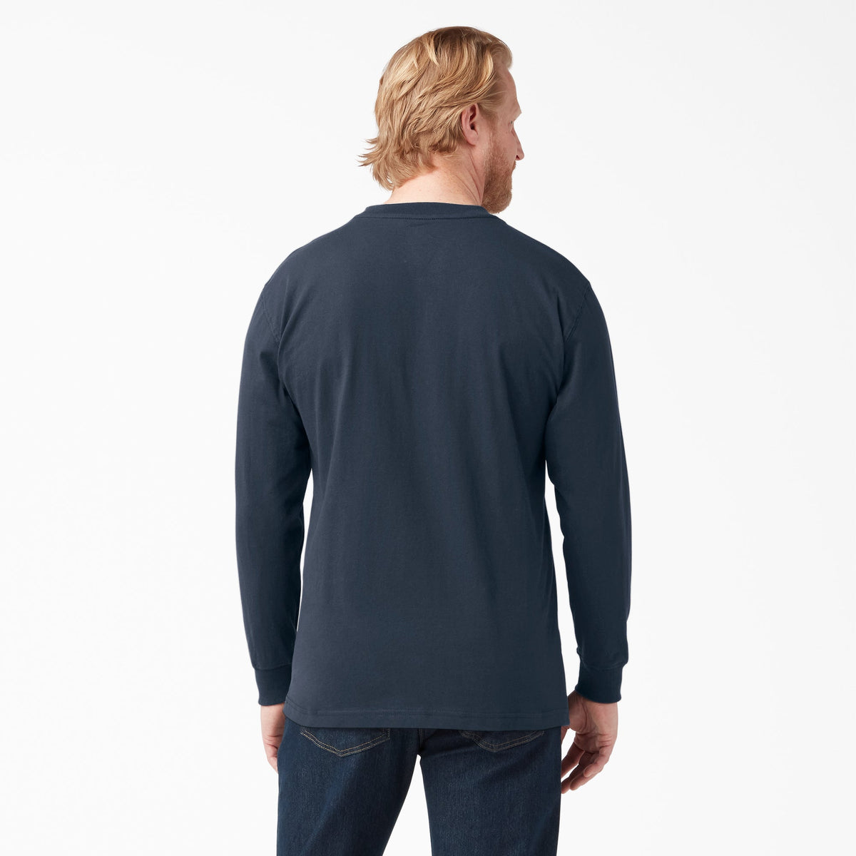 Dickies Men's Heavyweight Long Sleeve Crew Neck T-Shirt Long Sleeve T-Shirts Dickies