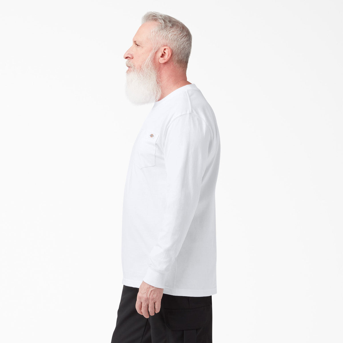 Dickies Men's Heavyweight Long Sleeve Crew Neck T-Shirt Long Sleeve T-Shirts Dickies