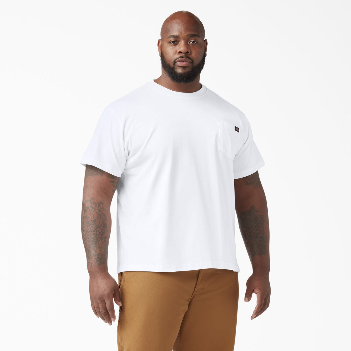 Dickies Men's Heavyweight Short Sleeve Pocket T-Shirt - Work World - Workwear, Work Boots, Safety Gear
