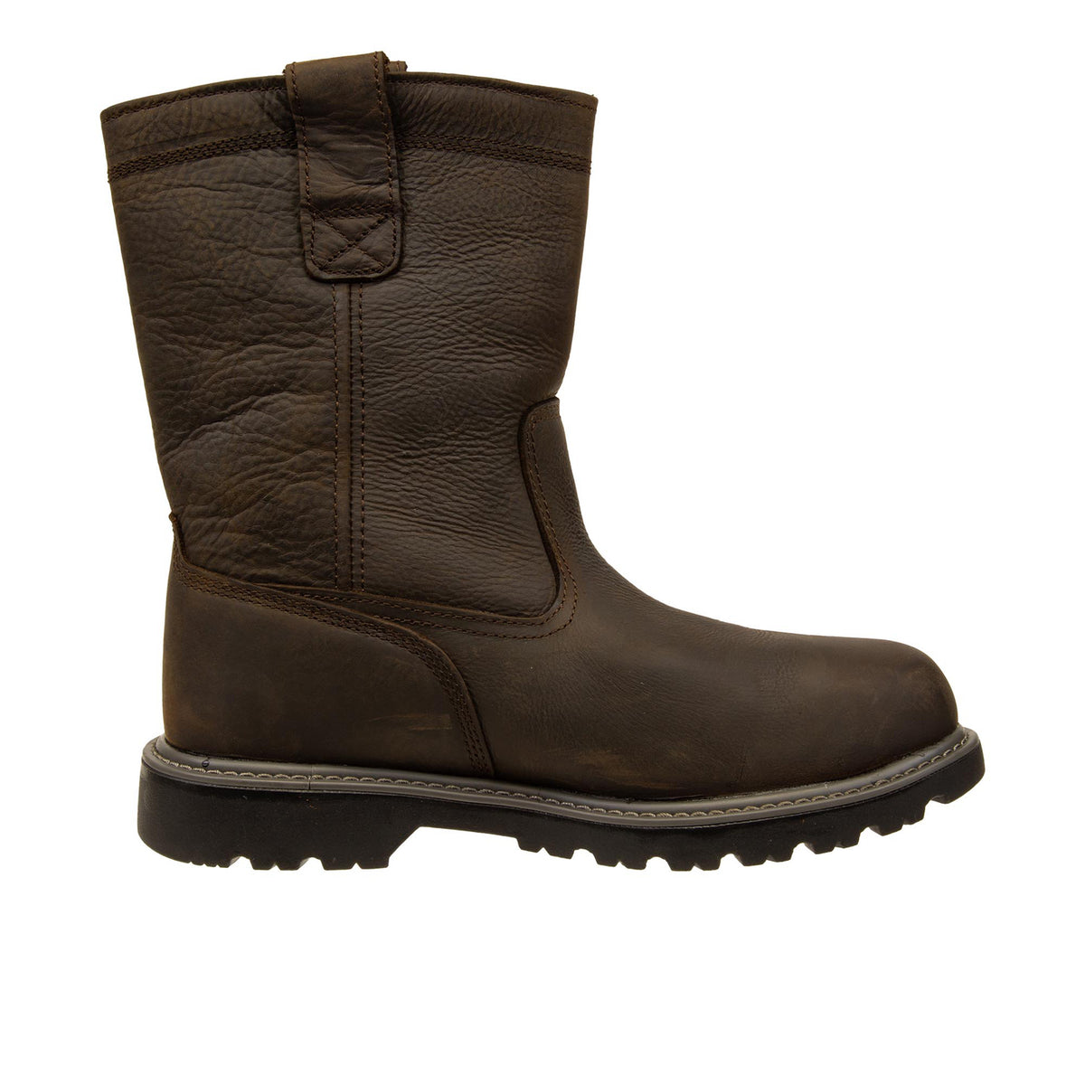 Wolverine Men's Floorhand Waterproof 10" Wellington Work Boots Wolverine Dark Brown 10 M