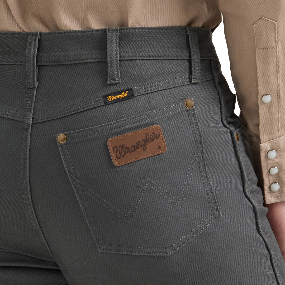 Wrangler Men's Premium Performance Tough Comfort Cowboy Cut Regular Fit Canvas Jean Pants Wrangler