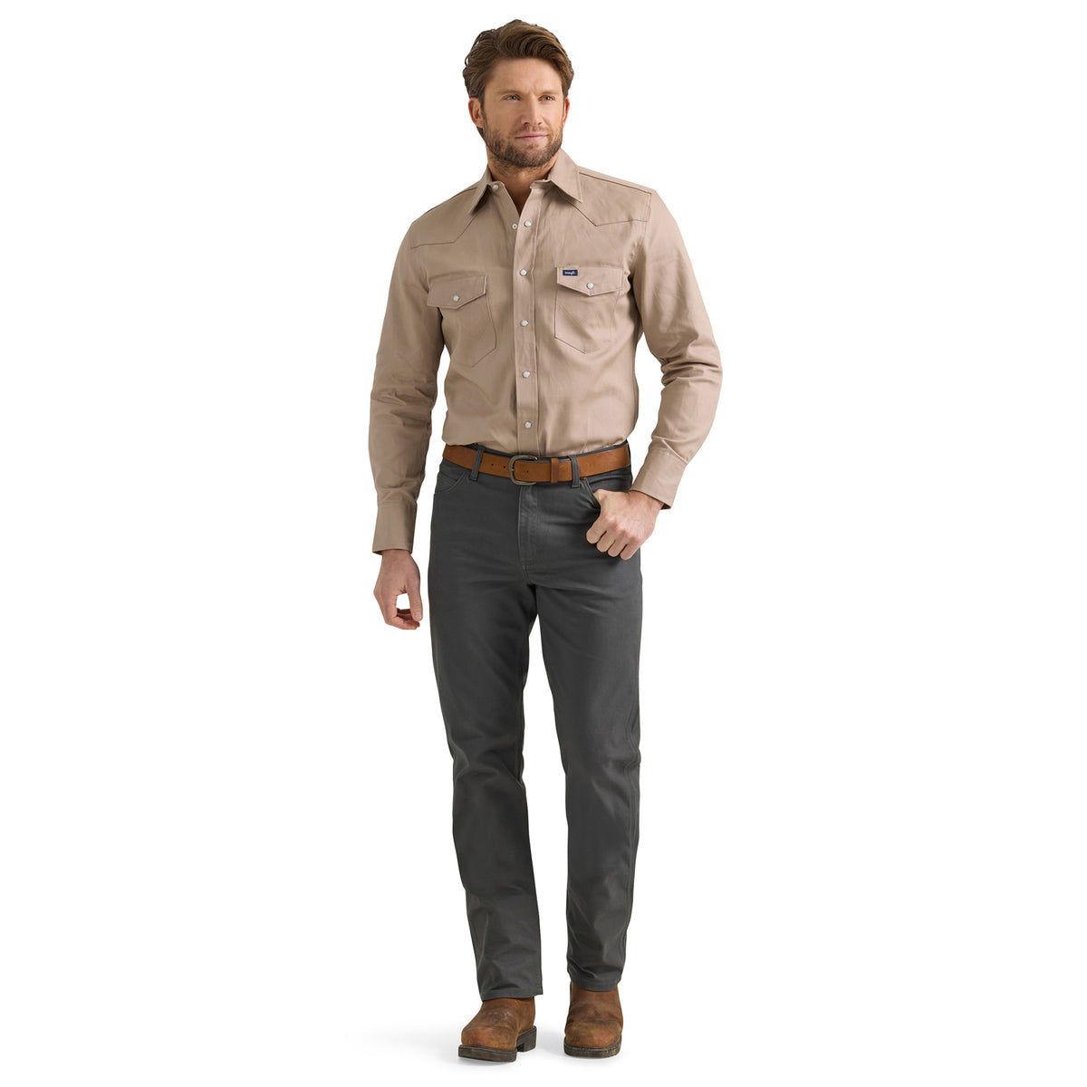 Wrangler Men's Premium Performance Tough Comfort Cowboy Cut Regular Fit Canvas Jean Pants Wrangler