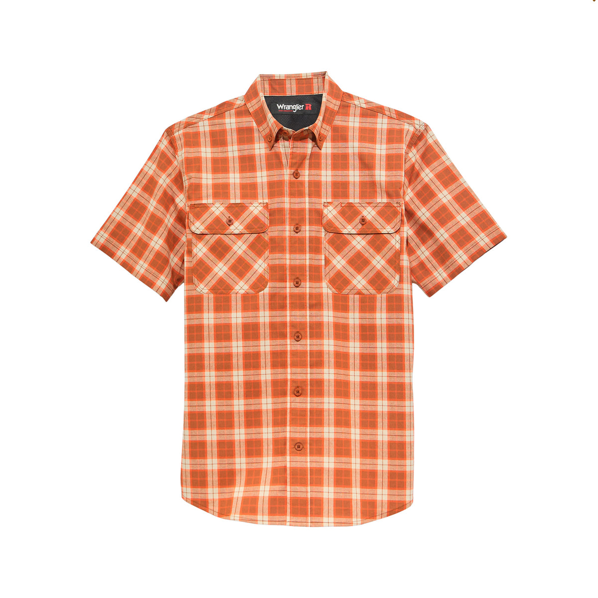 Wrangler Men's RIGGS Workwear® Foreman Plaid Work Shirt Work Shirts Wrangler RIGGS